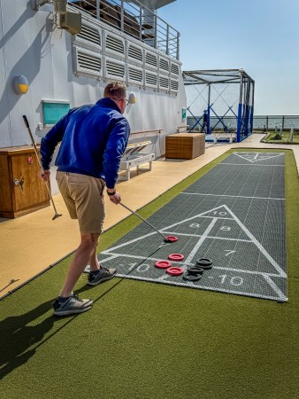🛳️ A Day at Sea: Sportsing on the Lido Deck